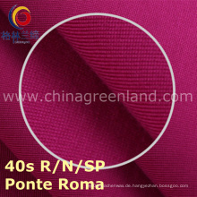 40s Rayon Nylon Spandex Ponte Roma Strickware für Textilbekleidung (GLLML214)